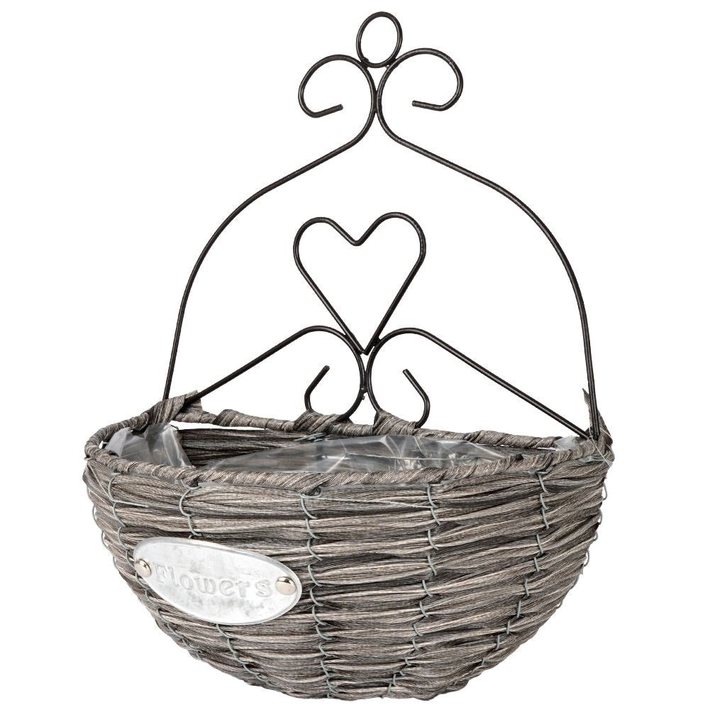 Wall-mounted Metal Flower Stand for Home & Balcony
