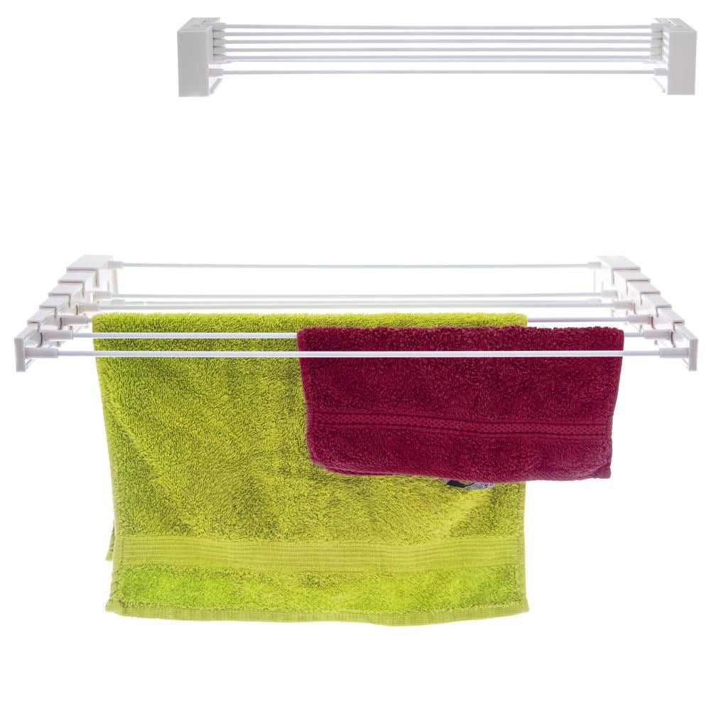 Wall-mounted clothes dryer, extendable, 8-33 cm