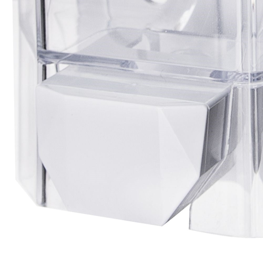 Wall-mounted soap dispenser for bathroom and kitchen