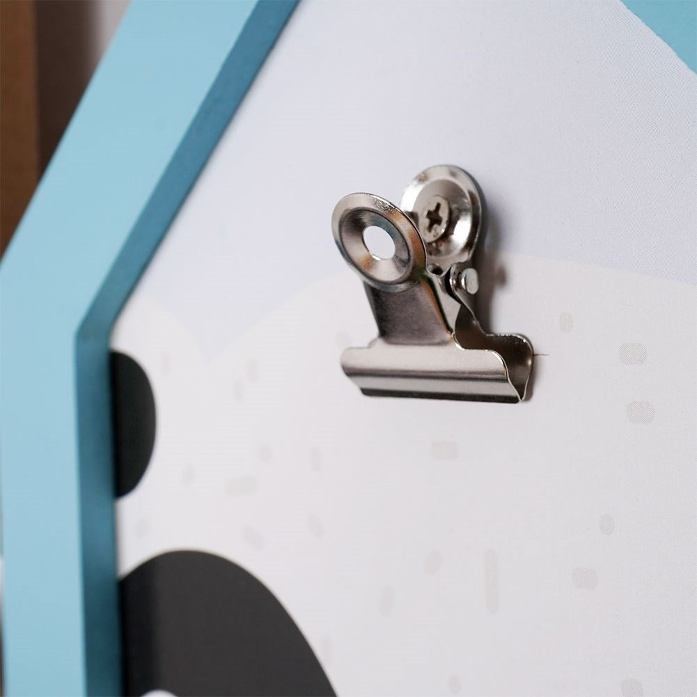 Wall photo frame for kids room: Display 4 pictures in colorful style