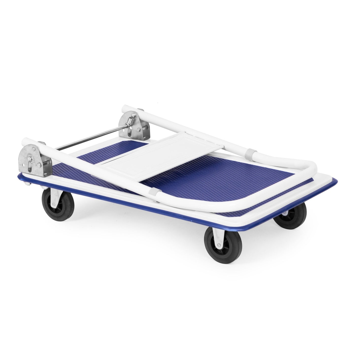 Warehouse platform transport trolley 150KG, foldable, manual