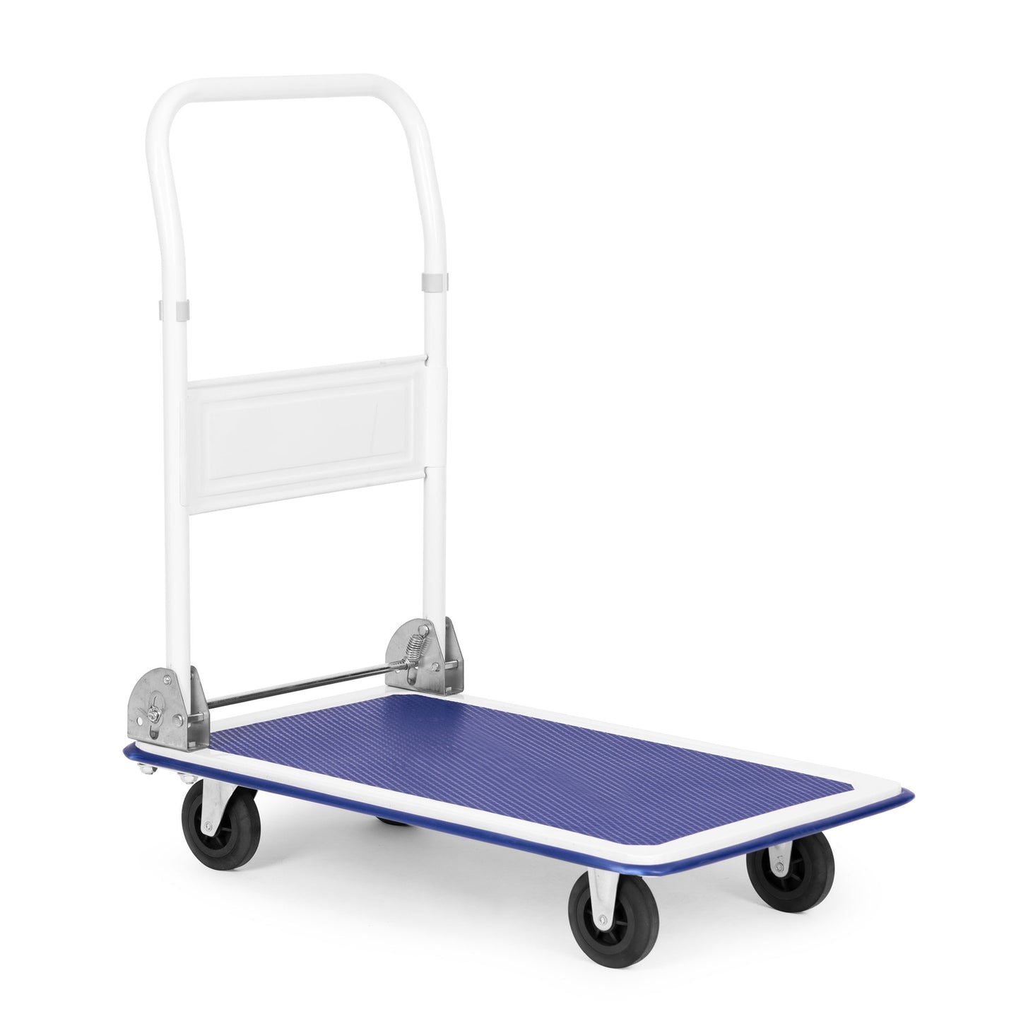 Warehouse platform transport trolley 150KG, foldable, manual