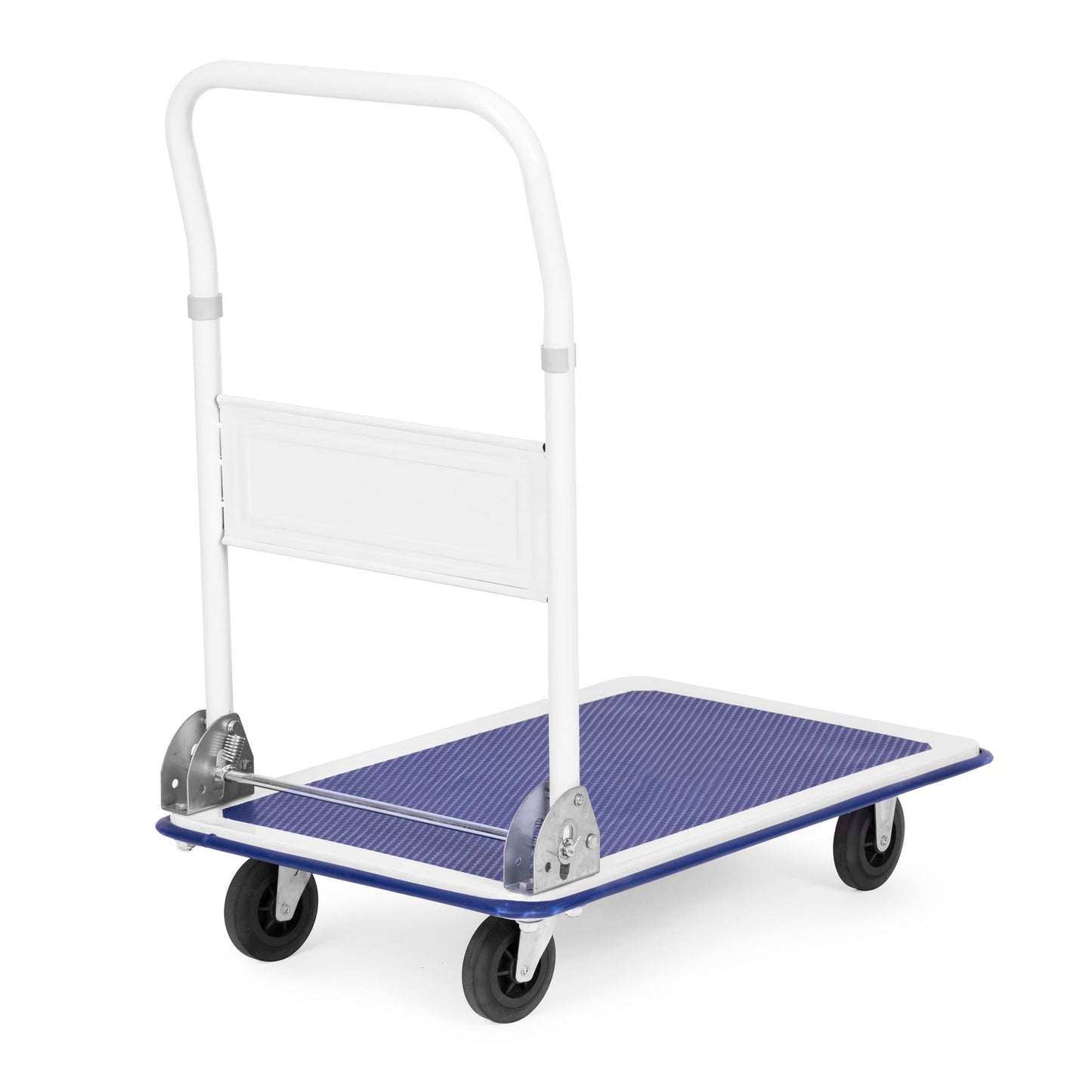 Warehouse platform transport trolley 150KG, foldable, manual