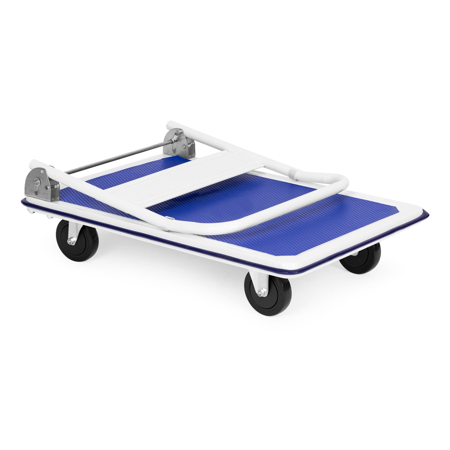 Warehouse platform transport trolley 300KG, foldable, manual