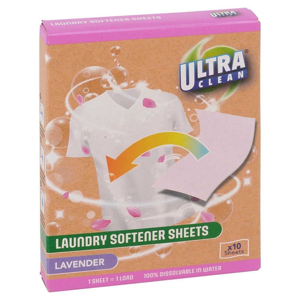 Washing wipes sheets softening soluble scented 10 pcs.