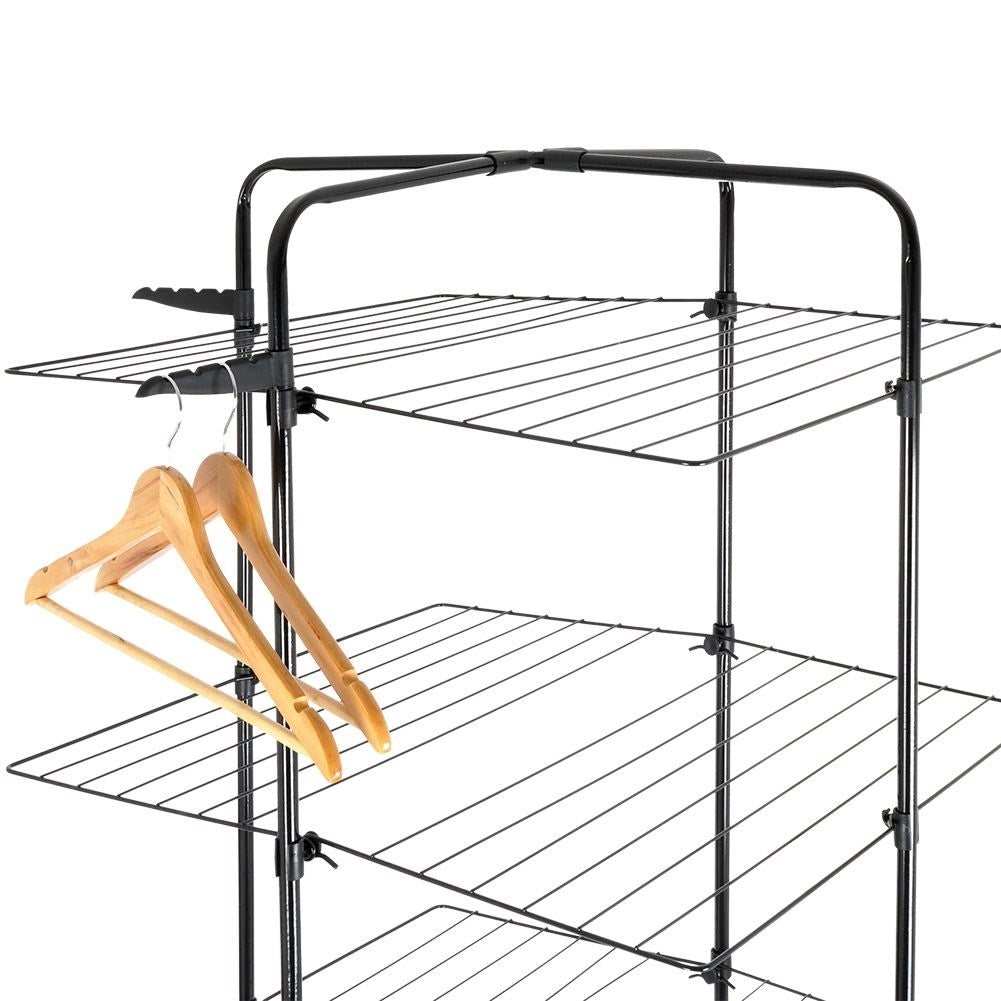 Wash stand with wheels and folding mechanism