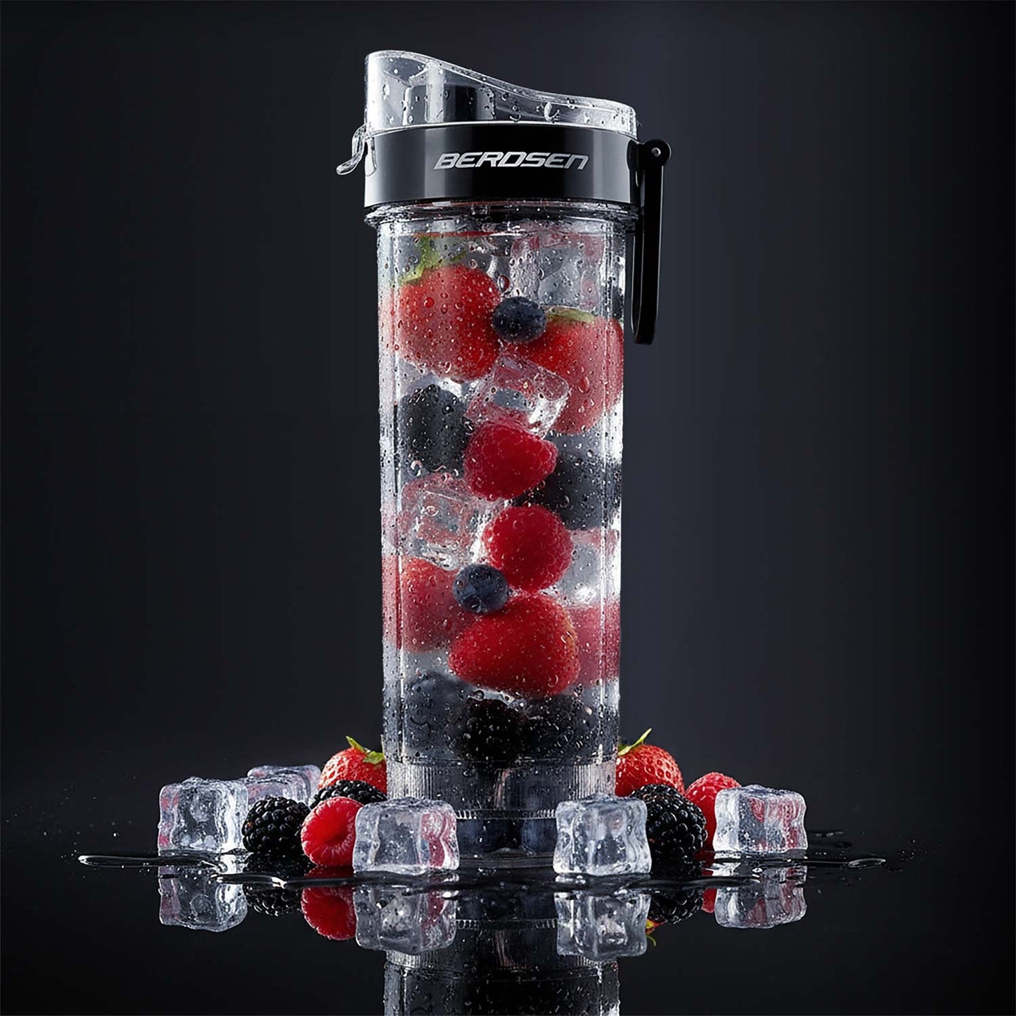 Water Bottle with Spout, BPA-Free, 570 ml, Leak-Proof