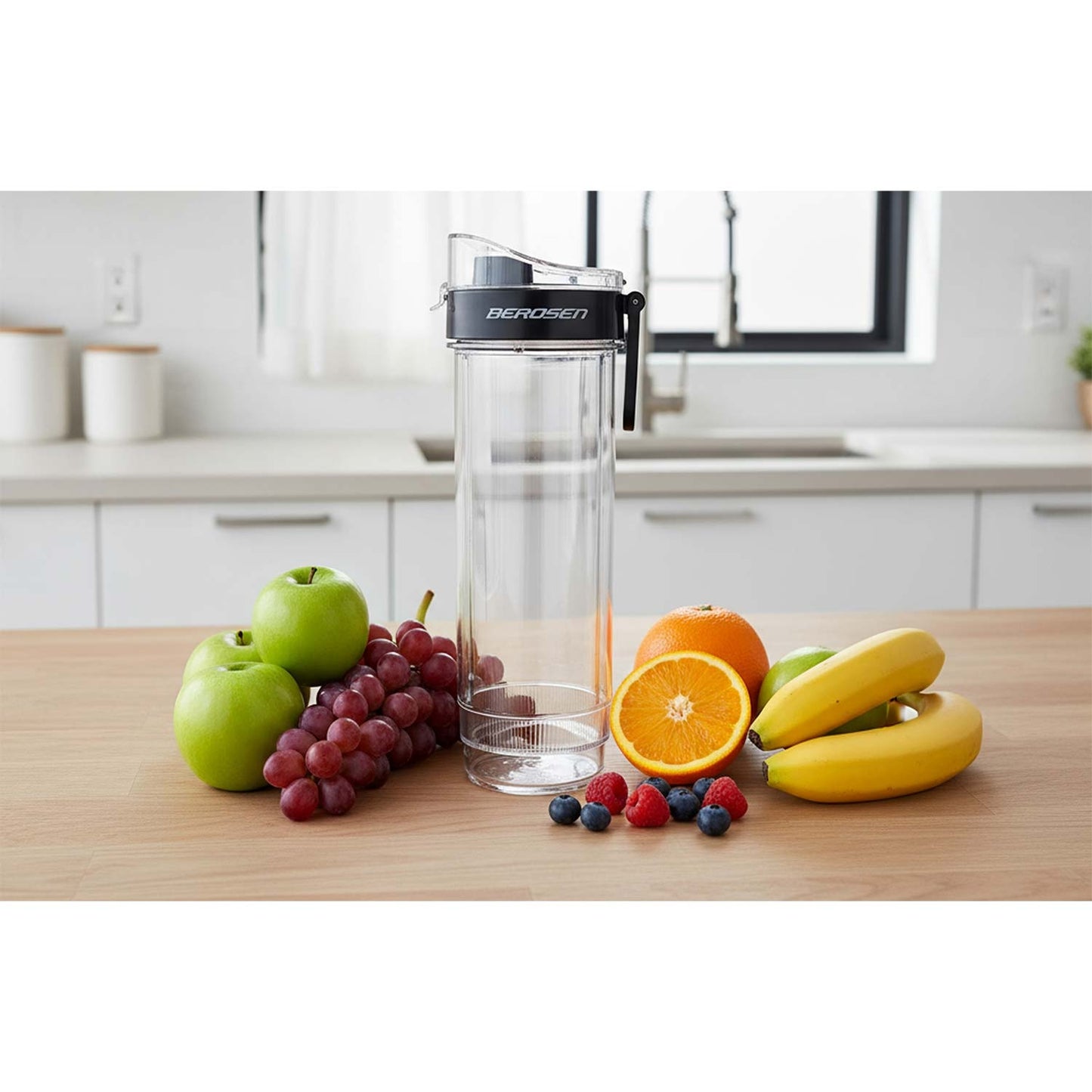 Water Bottle with Spout, BPA-Free, 570 ml, Leak-Proof