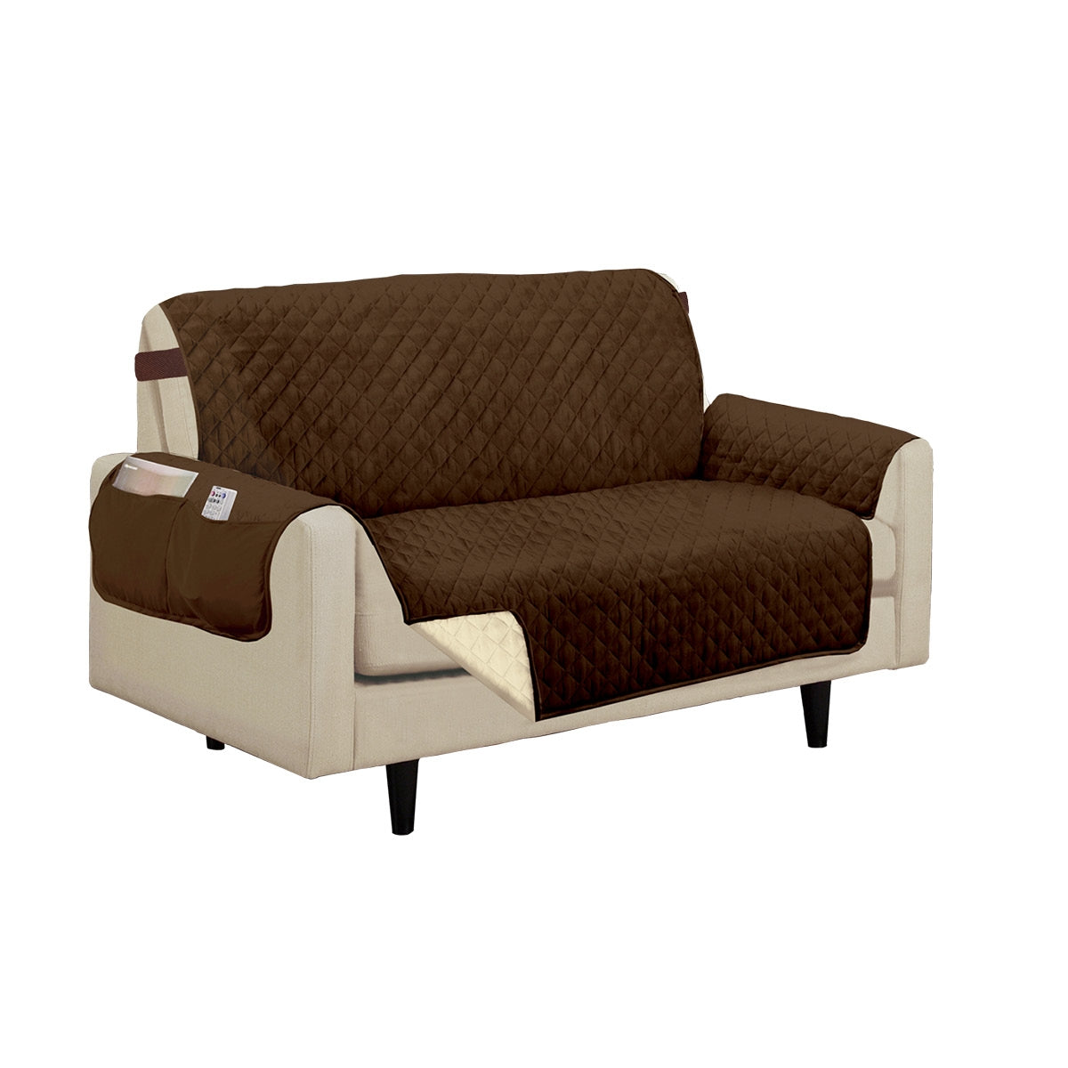 Water-Repellent Love Seat Sofa Cover, 223x177CM