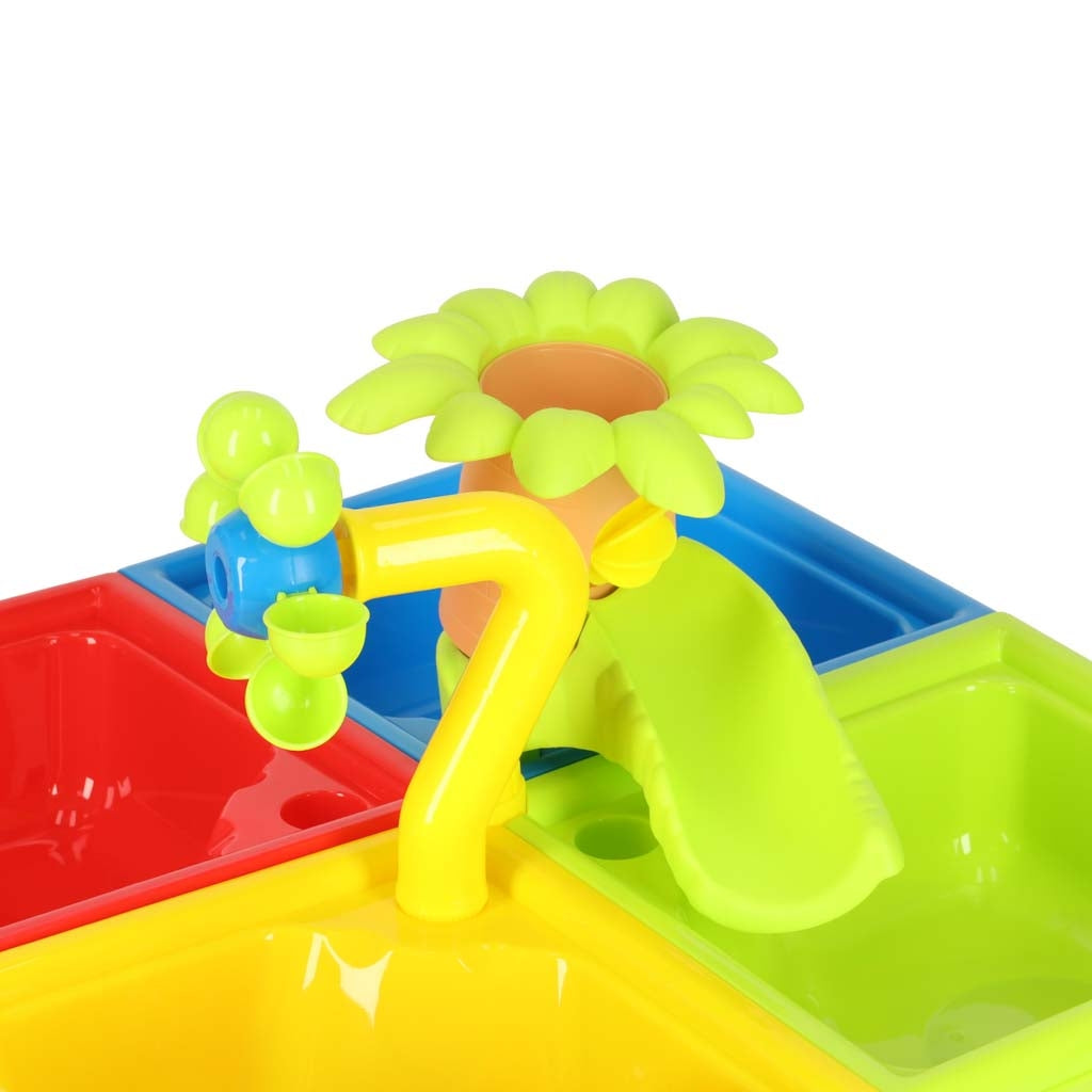 Water Table Set: Sandbox, Shovel, Watering Can, Stool