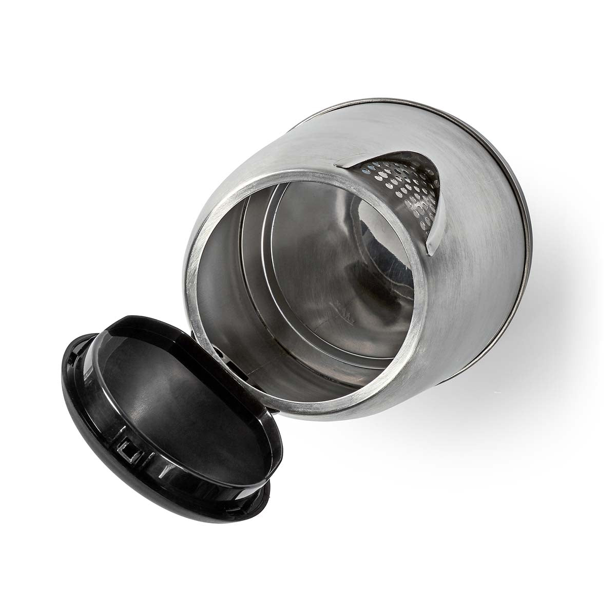 Water boiler | 1.7 l | Stainless steel | Aluminum / Black | Rotatable 360 degrees | Concealed heating element | Strix® Control | Boil-dry function