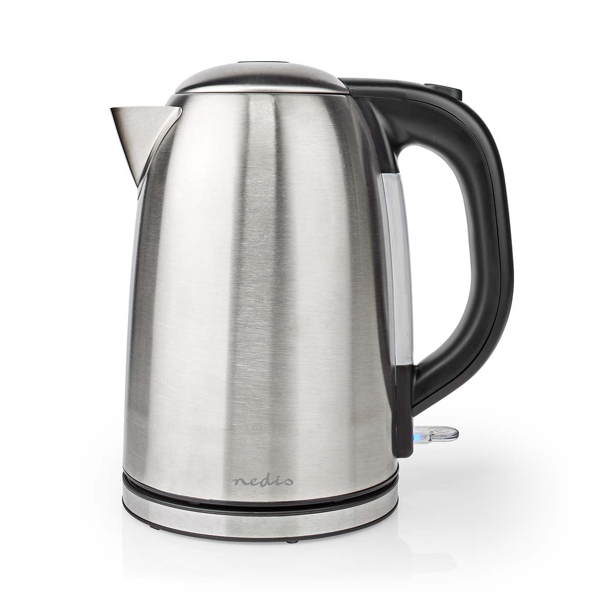 Water boiler | 1.7 l | Stainless steel | Silver / Black | Rotatable 360 degrees | Concealed heating element | Strix® Control | Boil-dry function