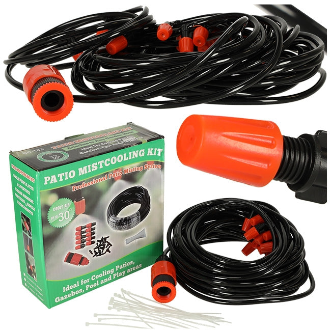 Water curtain mist garden sprinkler irrigation system 15m