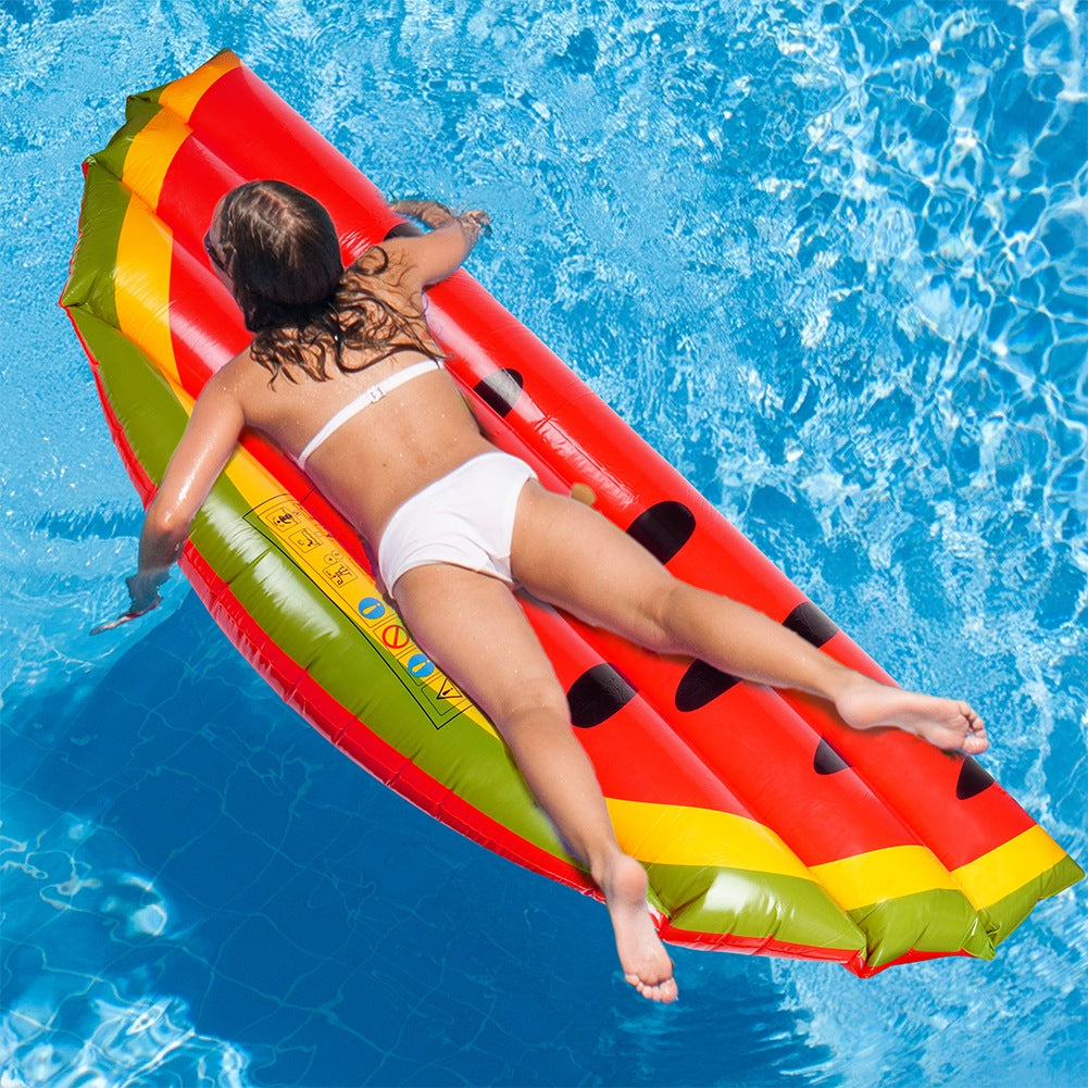 Watermelon swimming mattress 174x58x13 cm