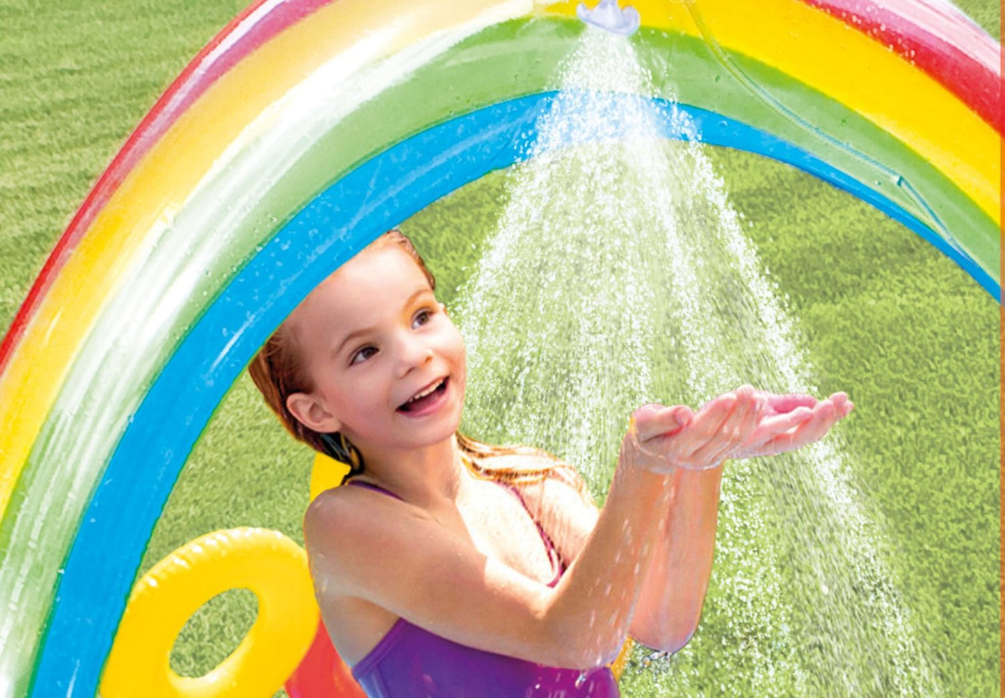 Water playground, swimming pool, paddling pool, slide Intex 57453