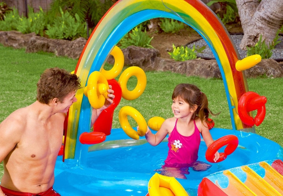 Water playground, swimming pool, paddling pool, slide Intex 57453