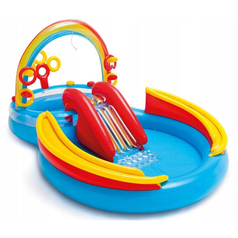 Water playground, swimming pool, paddling pool, slide Intex 57453