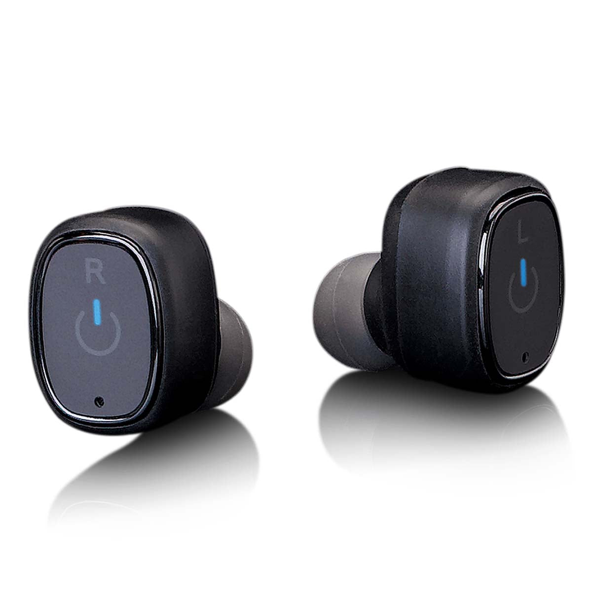 Waterproof Bluetooth In-Ear Headset with Docking, Black