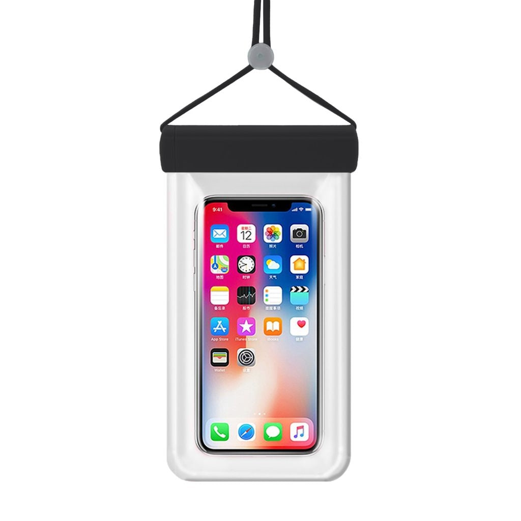 Waterproof Case for Mobiles, 6.7" - Black
