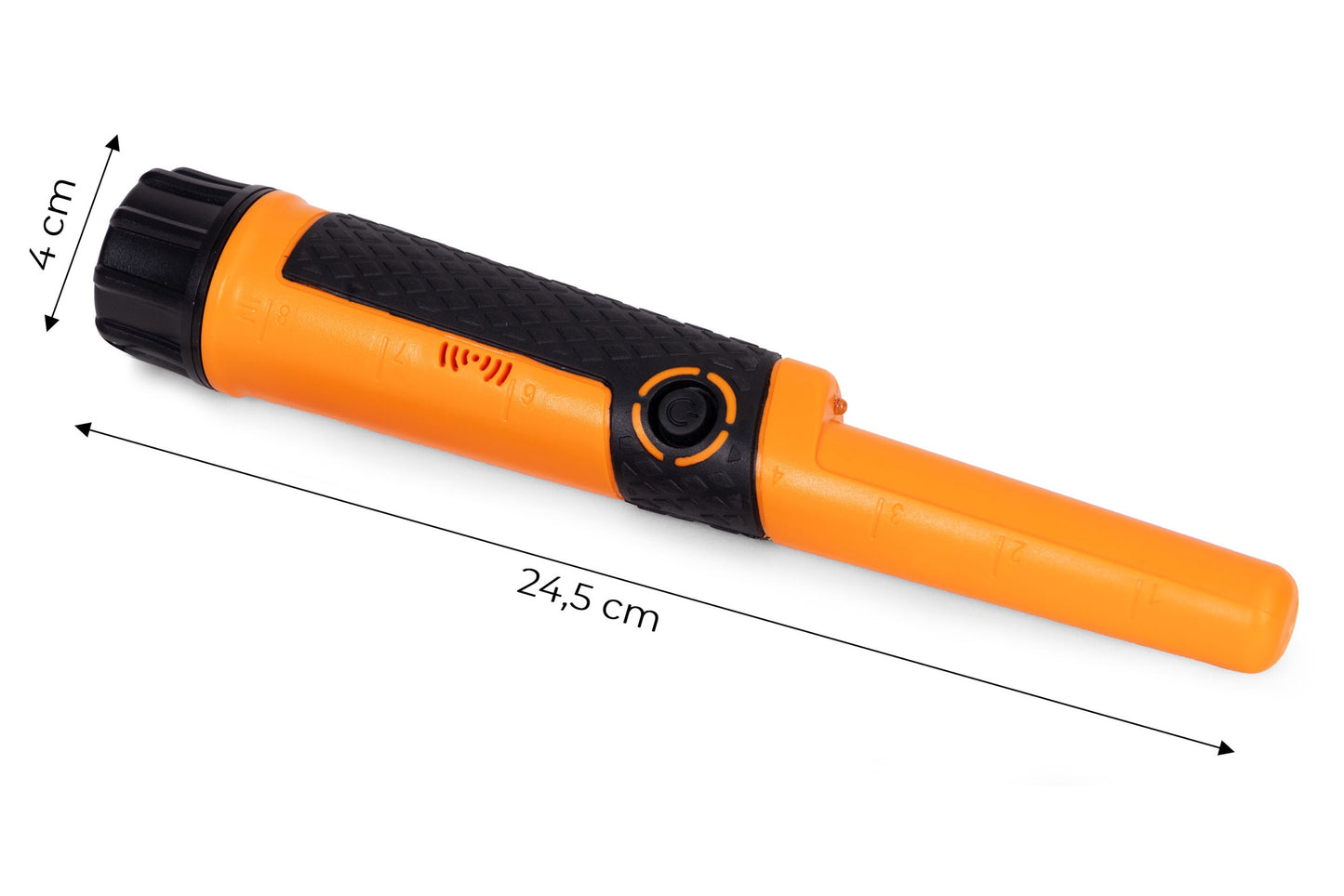 Waterproof Pinpointer Metal Detector with LED Light