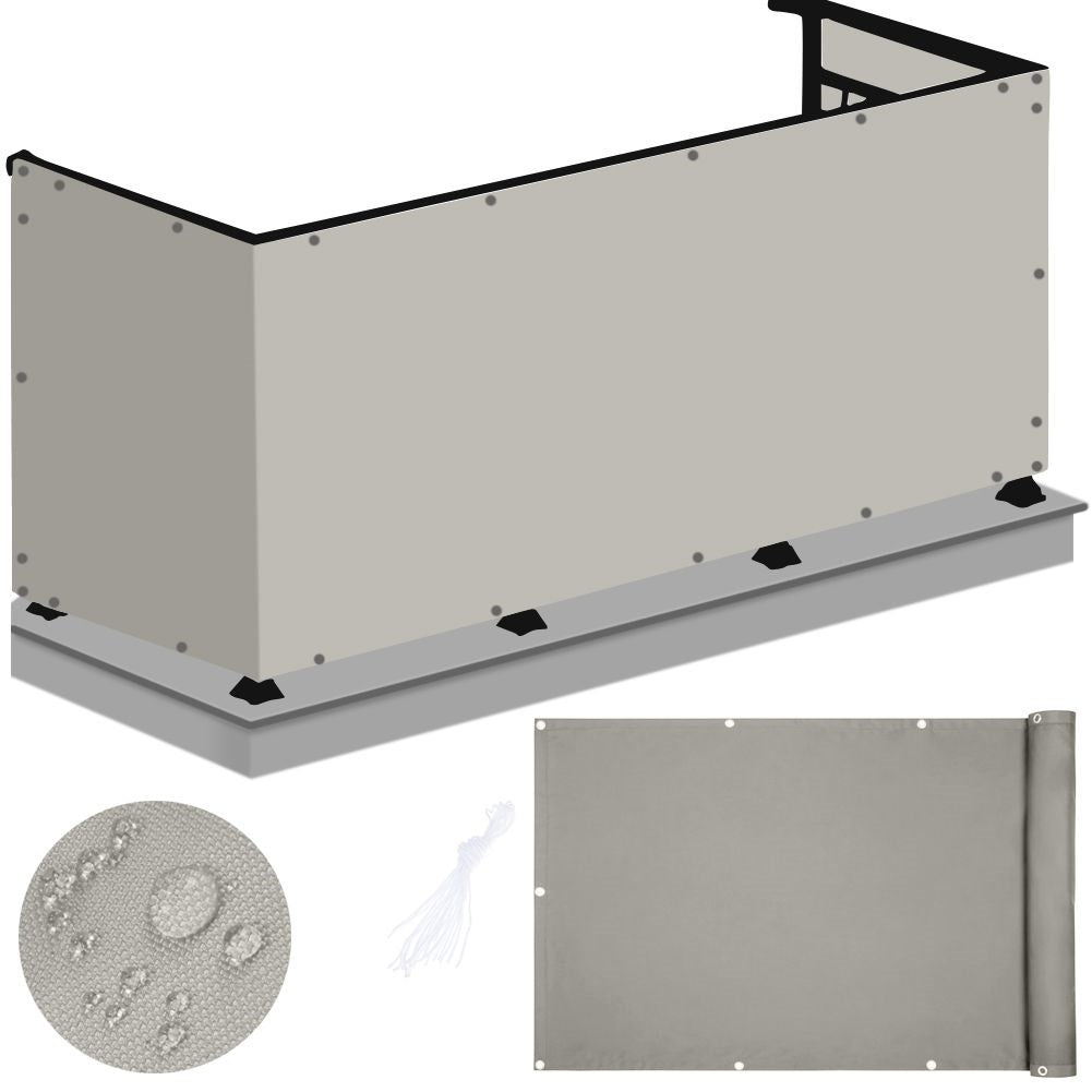 Waterproof carpet for balcony, terrace - easy installation