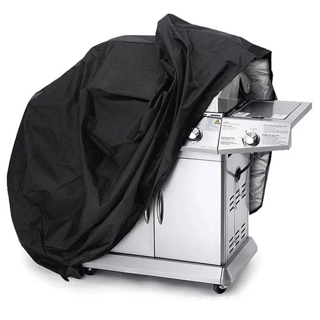 Waterproof cover for barbecue/bike/garden furniture XXL 190x71x117cm - Black