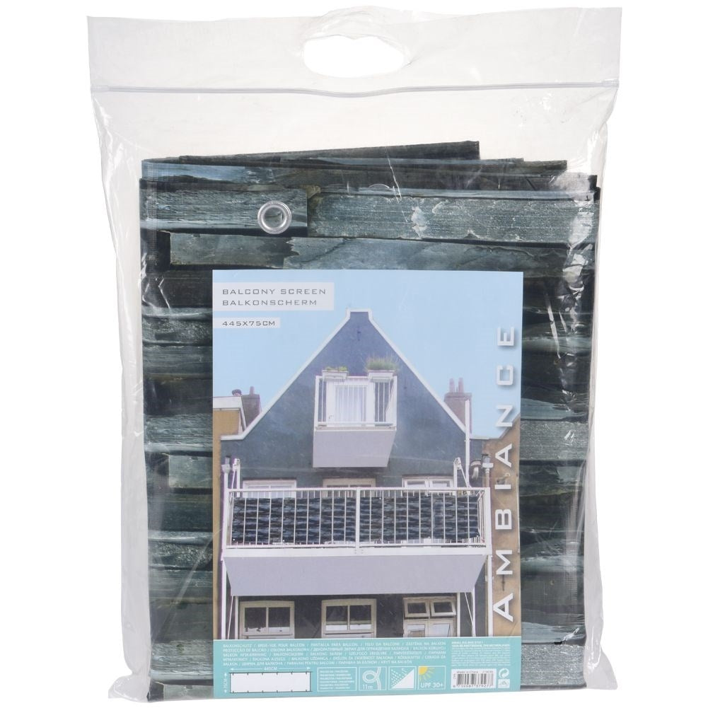 Waterproof mats for balcony and terrace railings