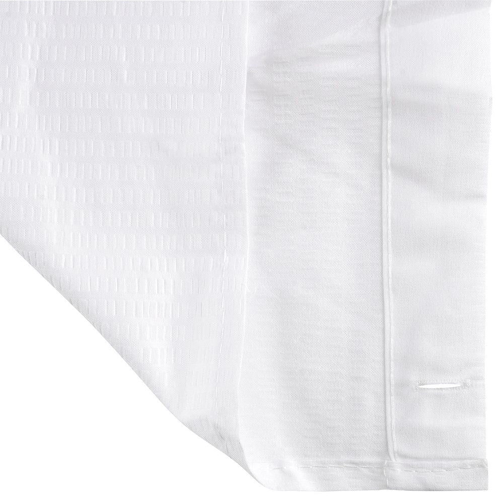 Waterproof shower curtain with 12 hooks for private showering