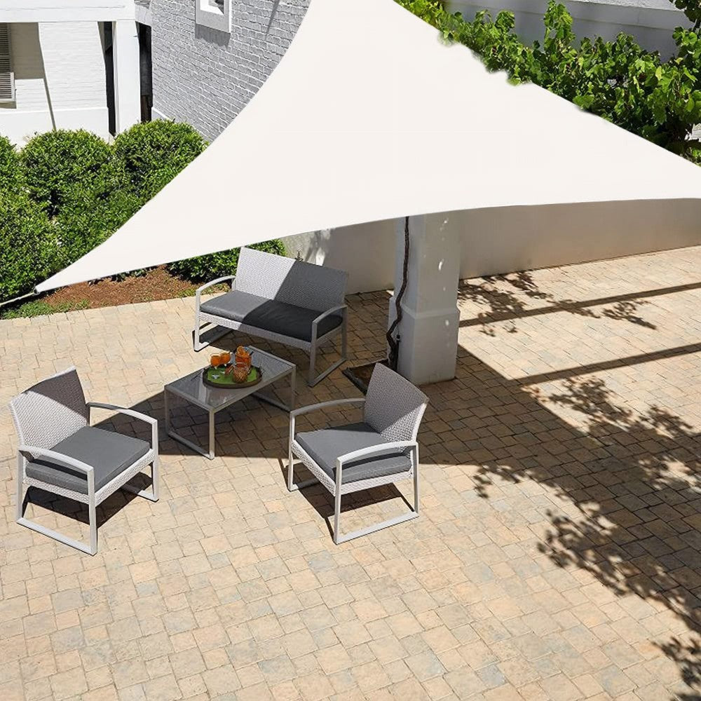 Waterproof sun shade sail 4x4x4m ModernHome - beige