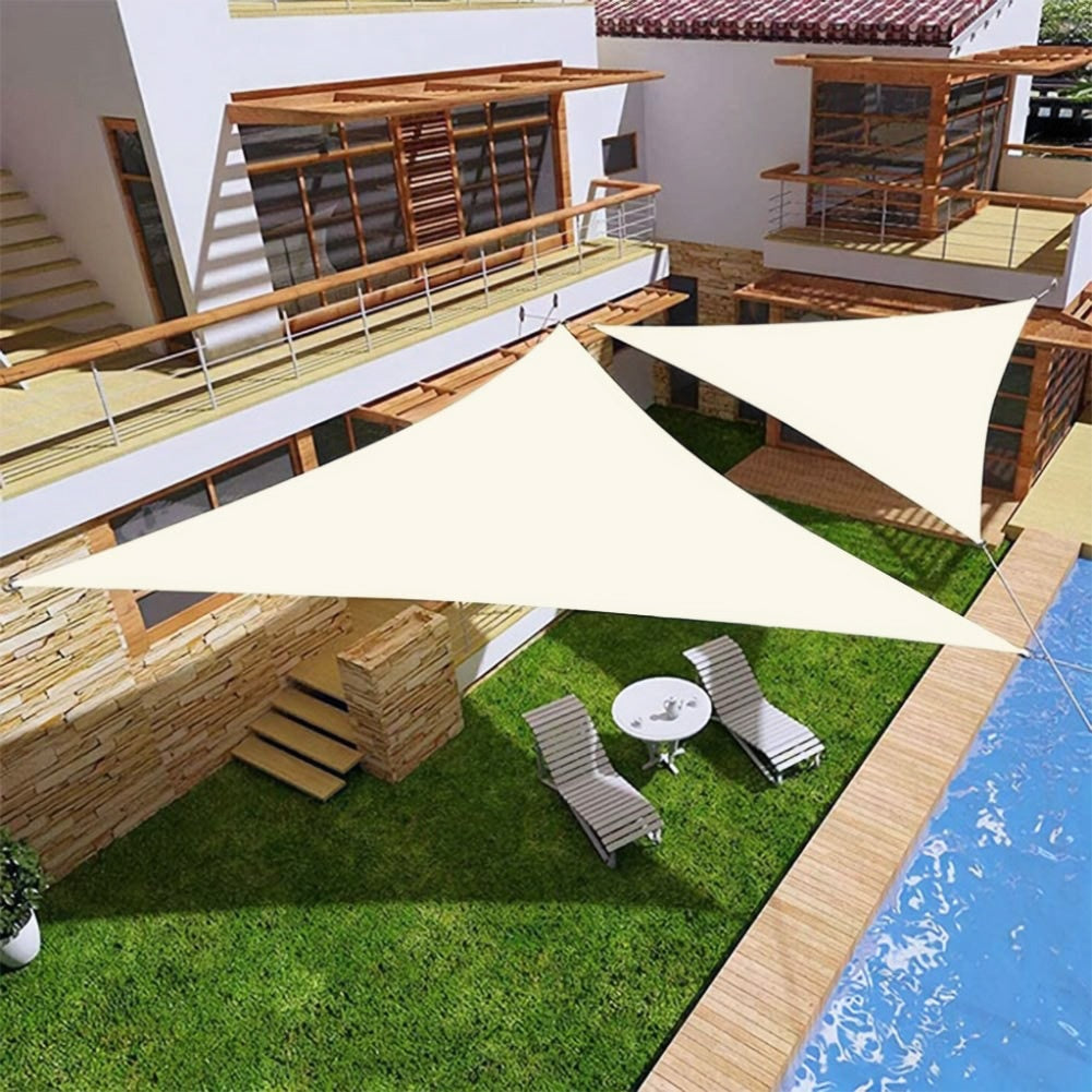 Waterproof sun shade sail 4x4x4m ModernHome - beige