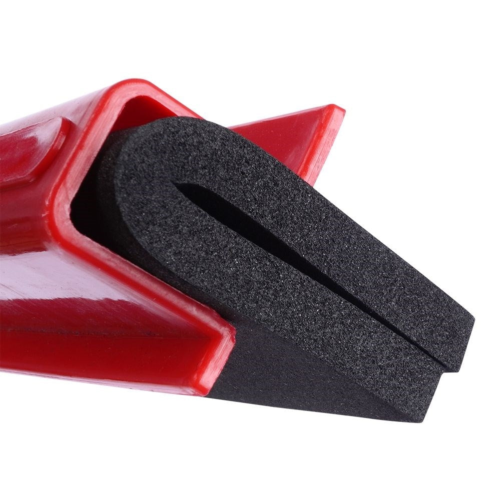 Water scraper with telescopic handle for floors