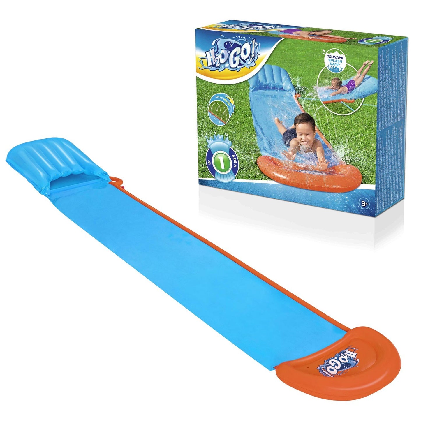 Water slide for 1 person 488 cm Bestway 52477