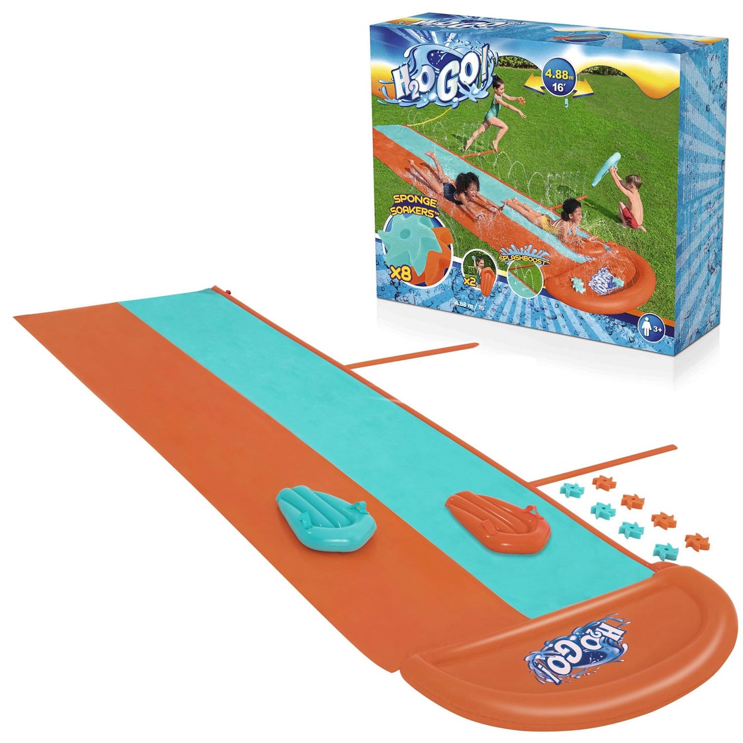 Water slide for 2 people 488 cm Bestway 52484