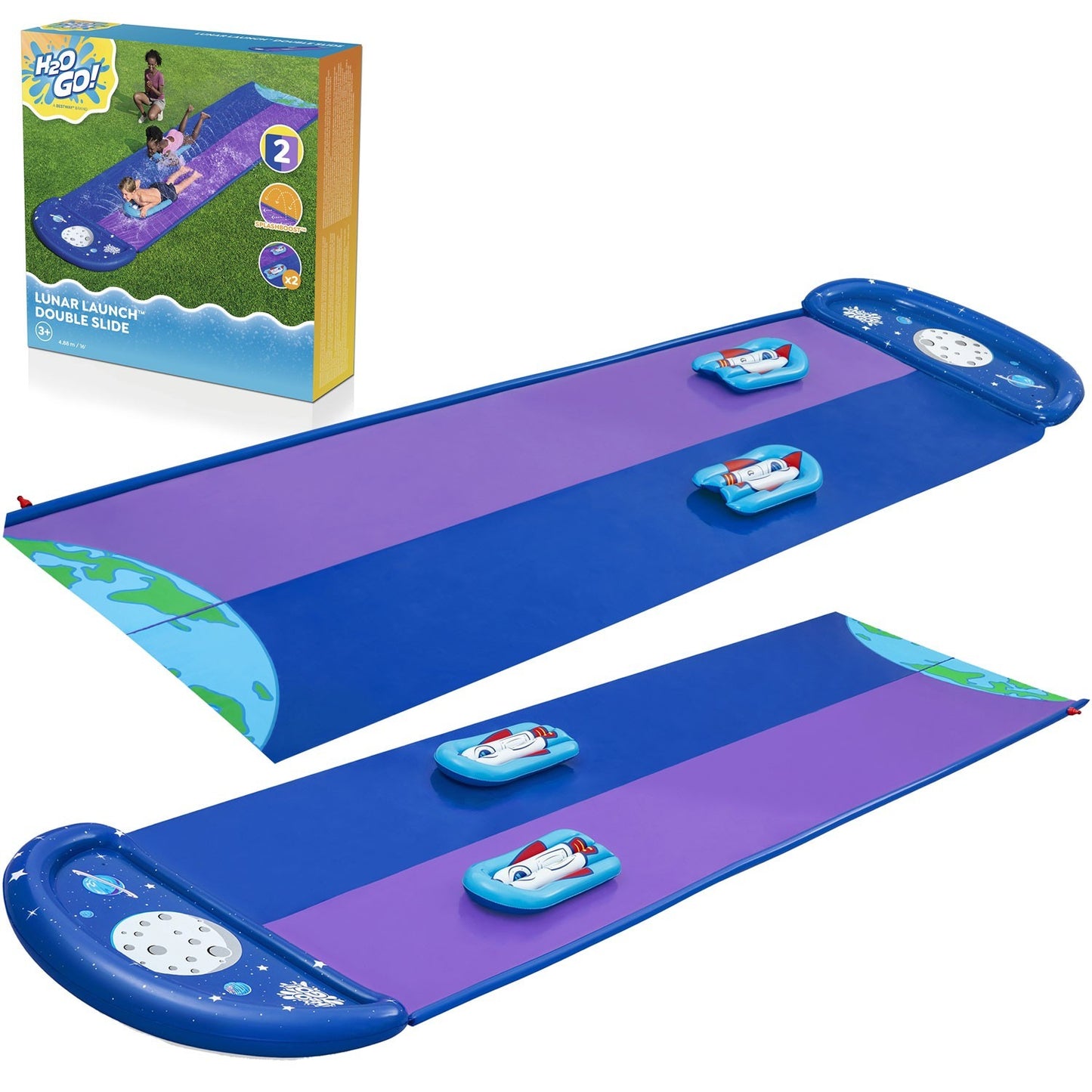 Water slide for 2 people 488 cm Bestway 52642