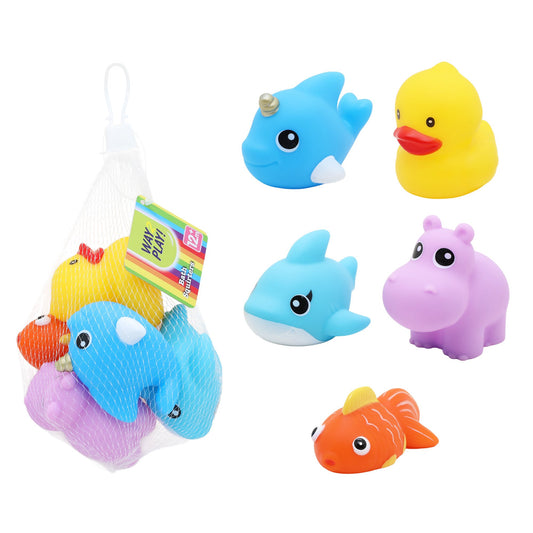 Way2Play Soft Bath Squirters 5 Pcs Netbag