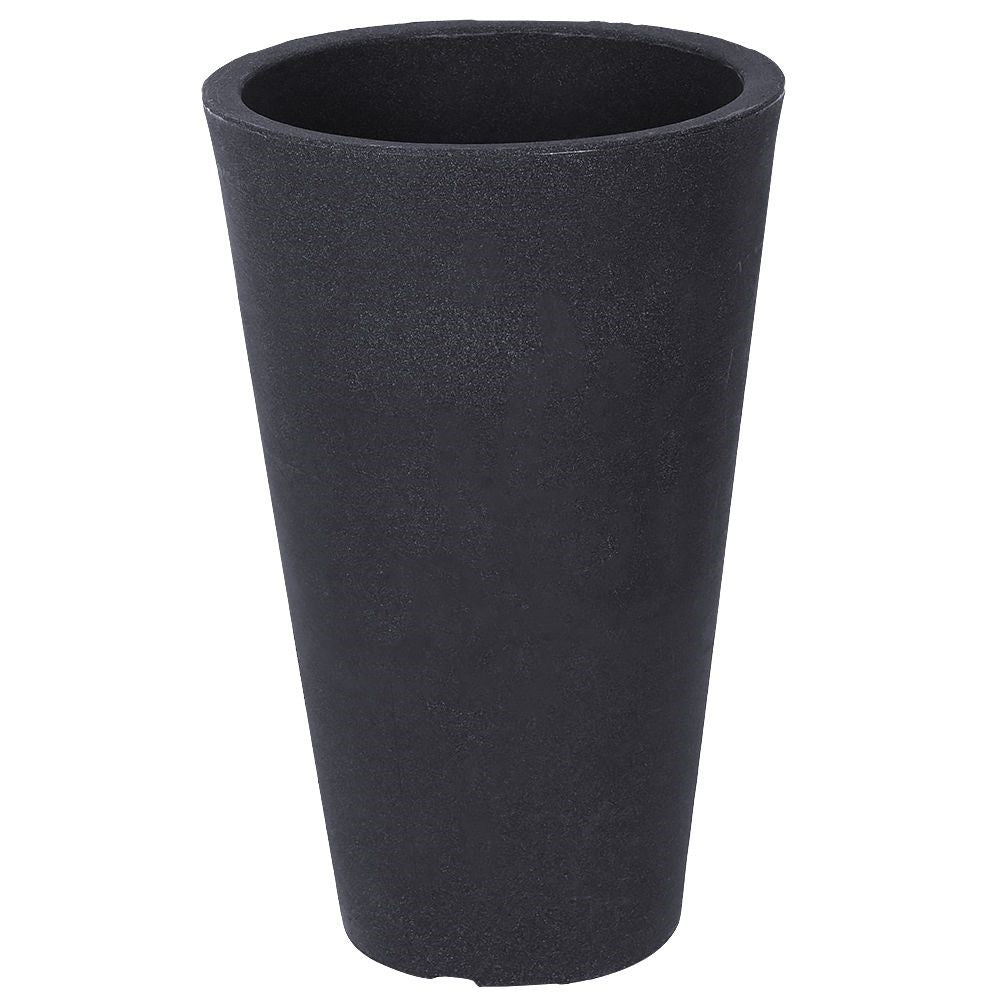 Weatherproof Flowerpot in Anthracite for Garden and Terrace