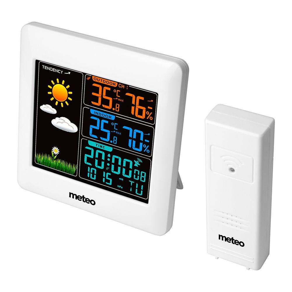 Weather station with DCF and weather display + sensor SP93
