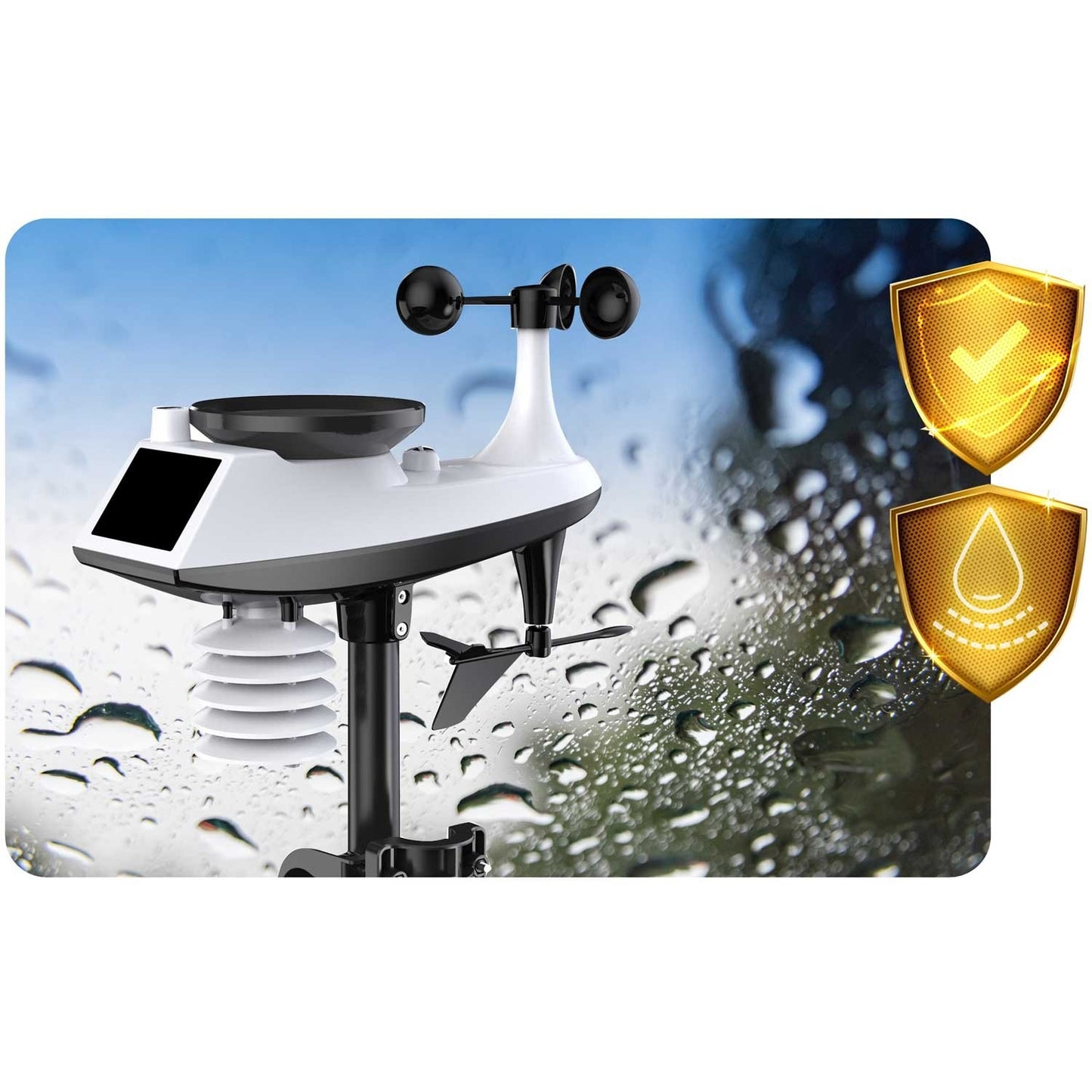Weather station with Display BD-905 Graphite