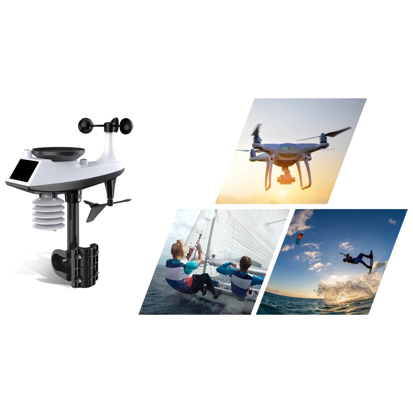 Weather station with Display BD-905 Graphite