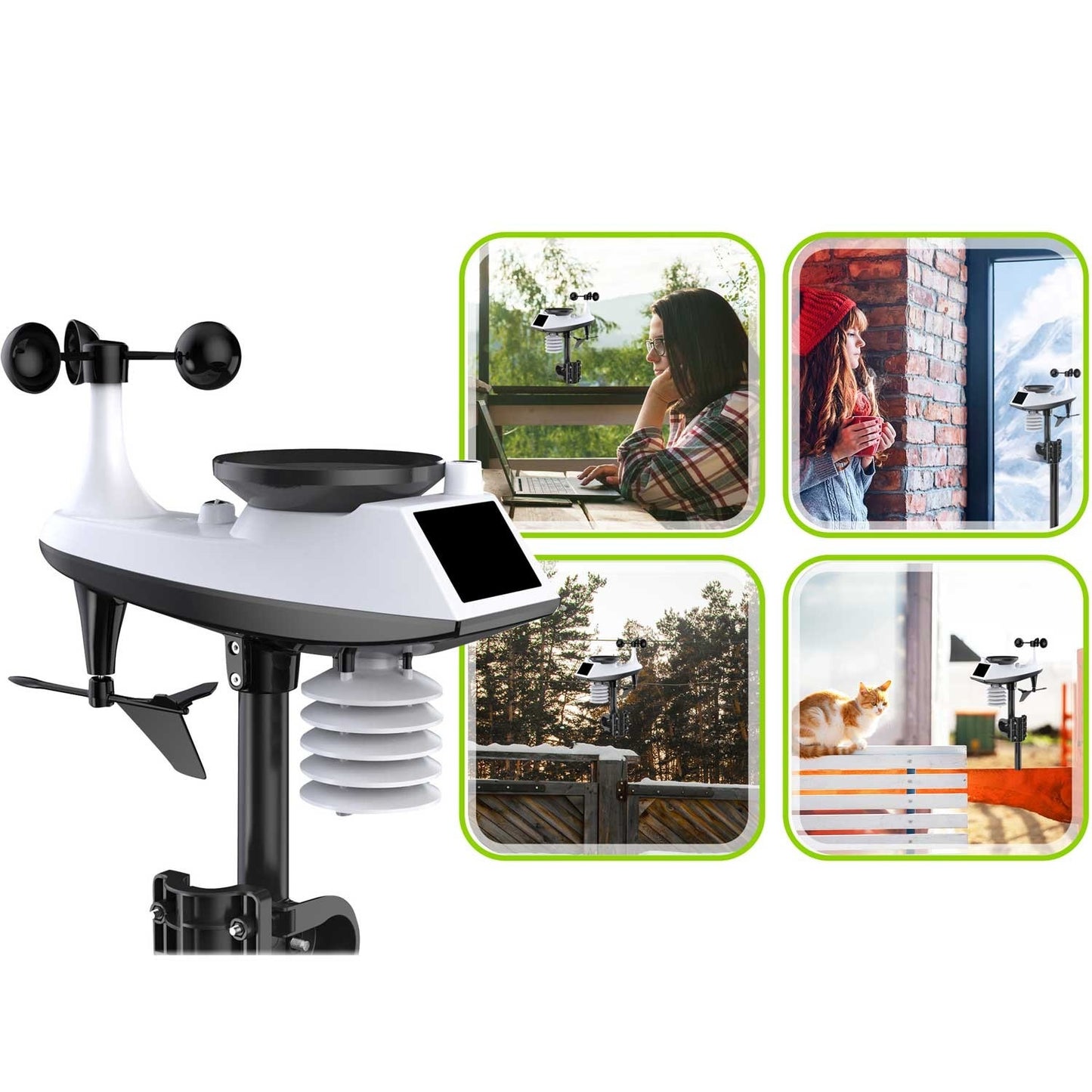 Weather station with Display BD-905 Graphite