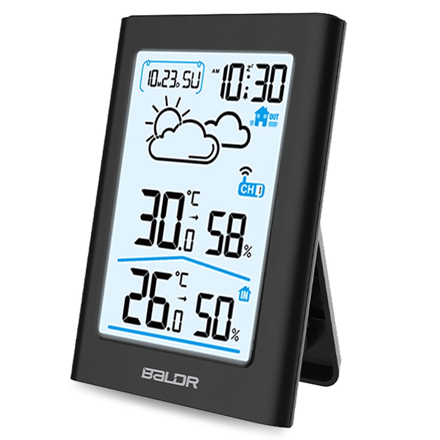 Weather station with display BD-911 black