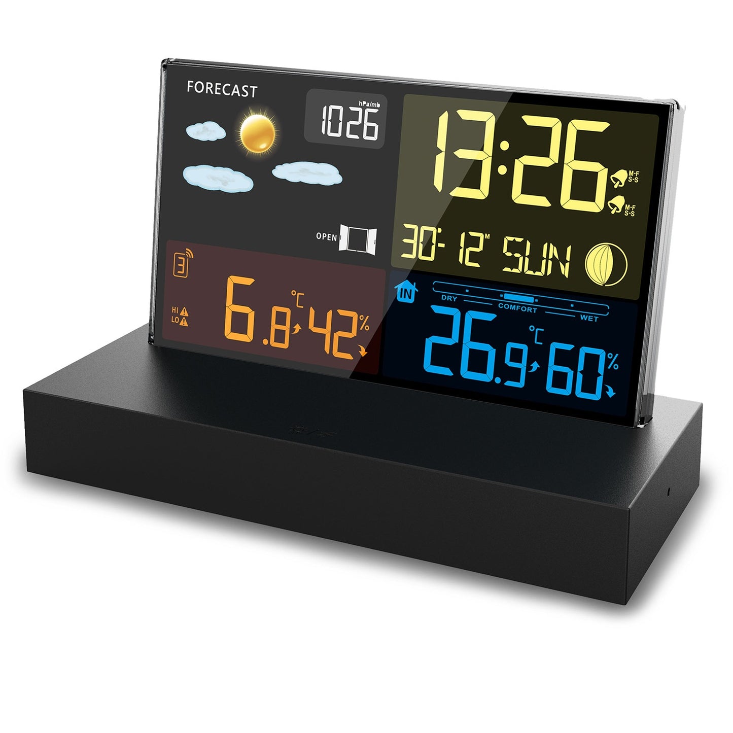 Weather station with display BD-912 black
