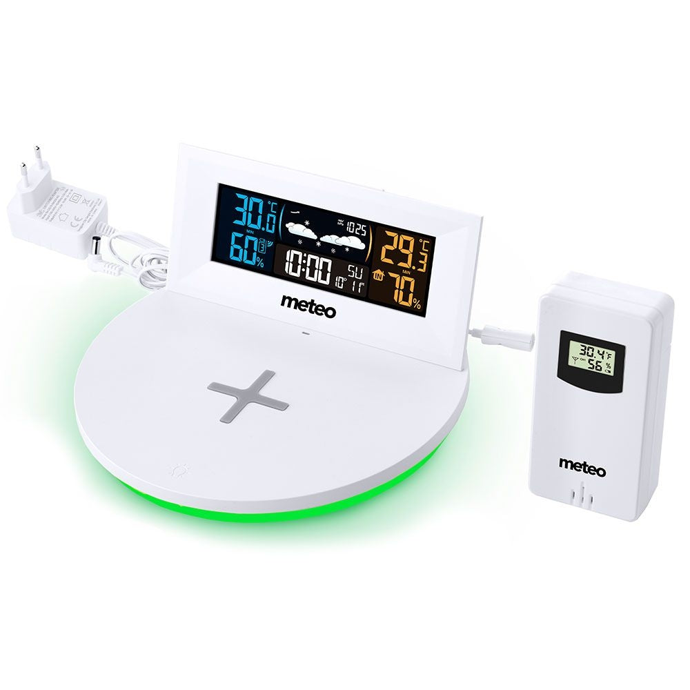 Weather station with fast wireless charger Meteo SP94