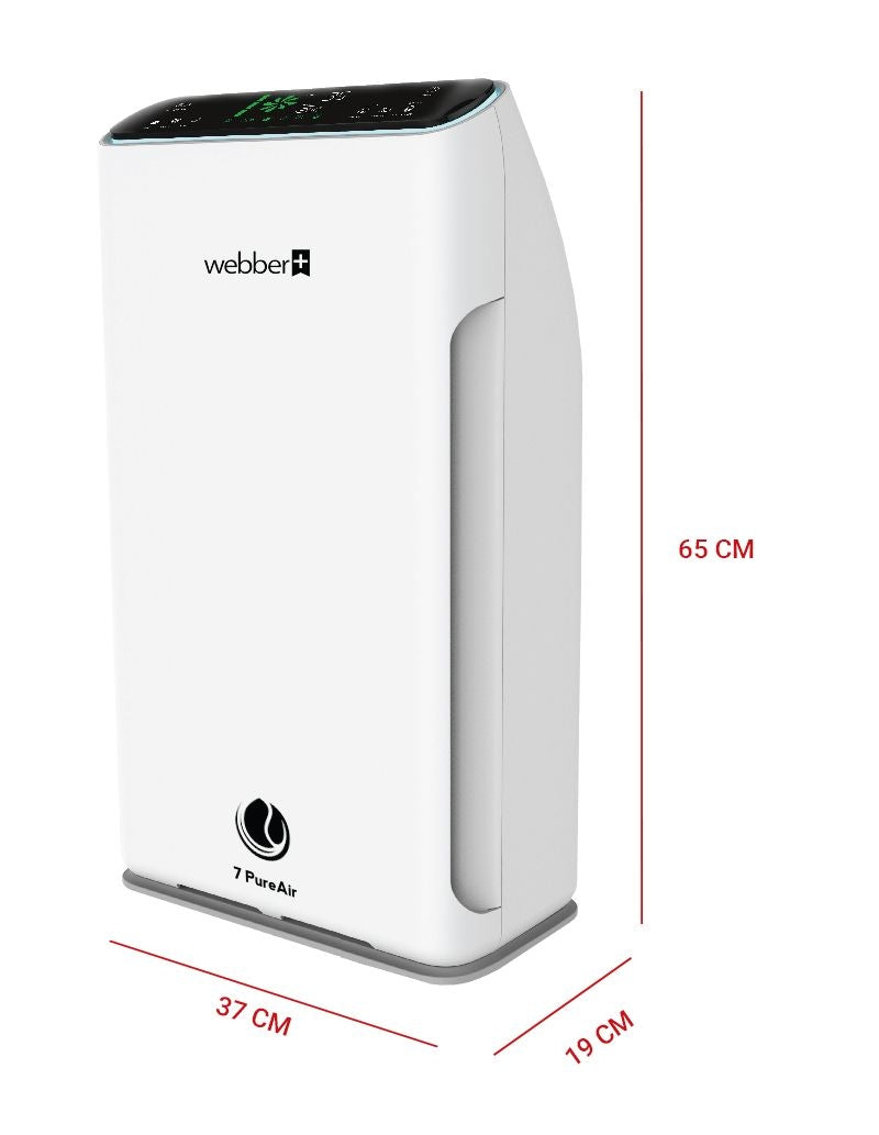 Webber AP8700 HEPA air purifier for smog