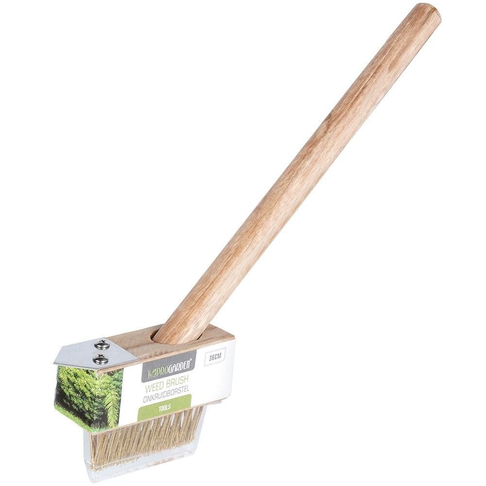 Weed Brush with Scraper for Effective Weed Removal