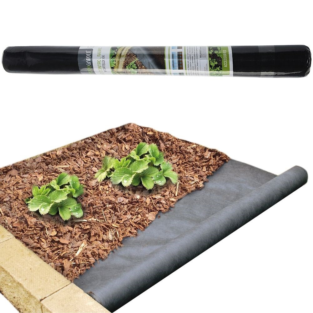 Weed cloth that maintains soil moisture and stops weeds