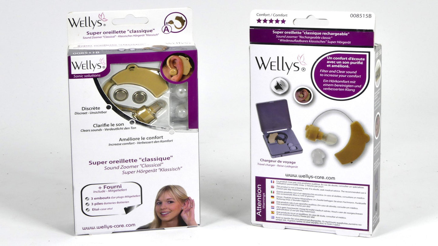 Wellys 'Classic' Sound Zoomer/ Hearing Amplifier