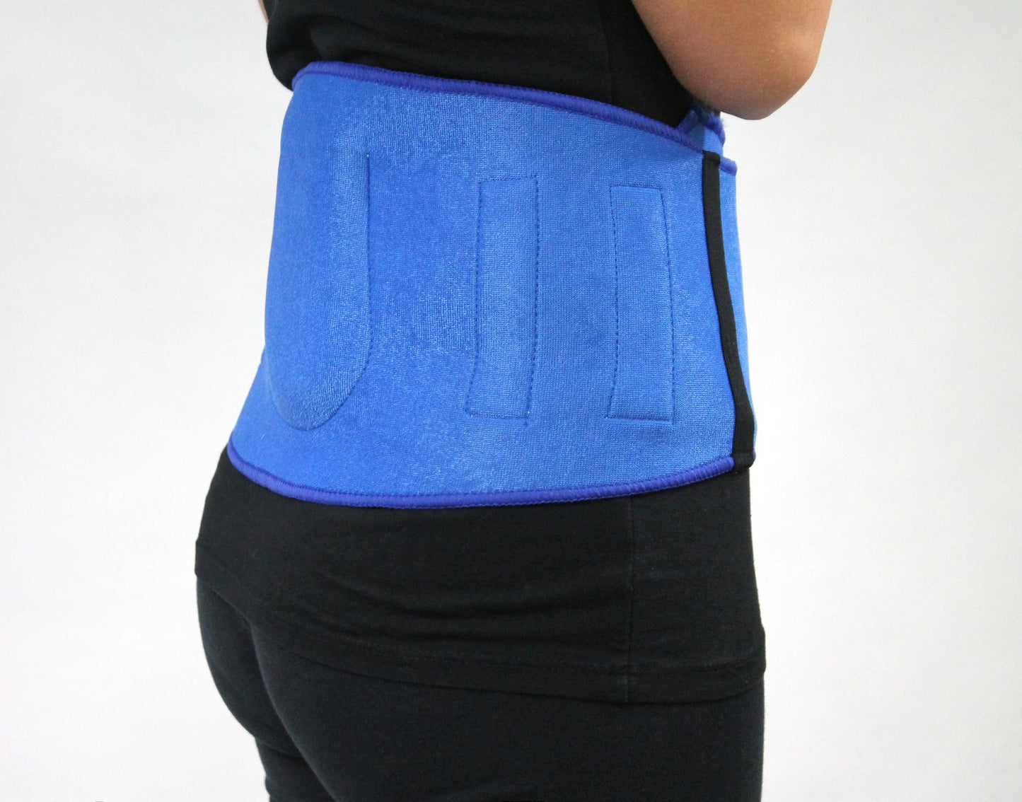Wellys Magnetic Back Belt with Cushion - Blue