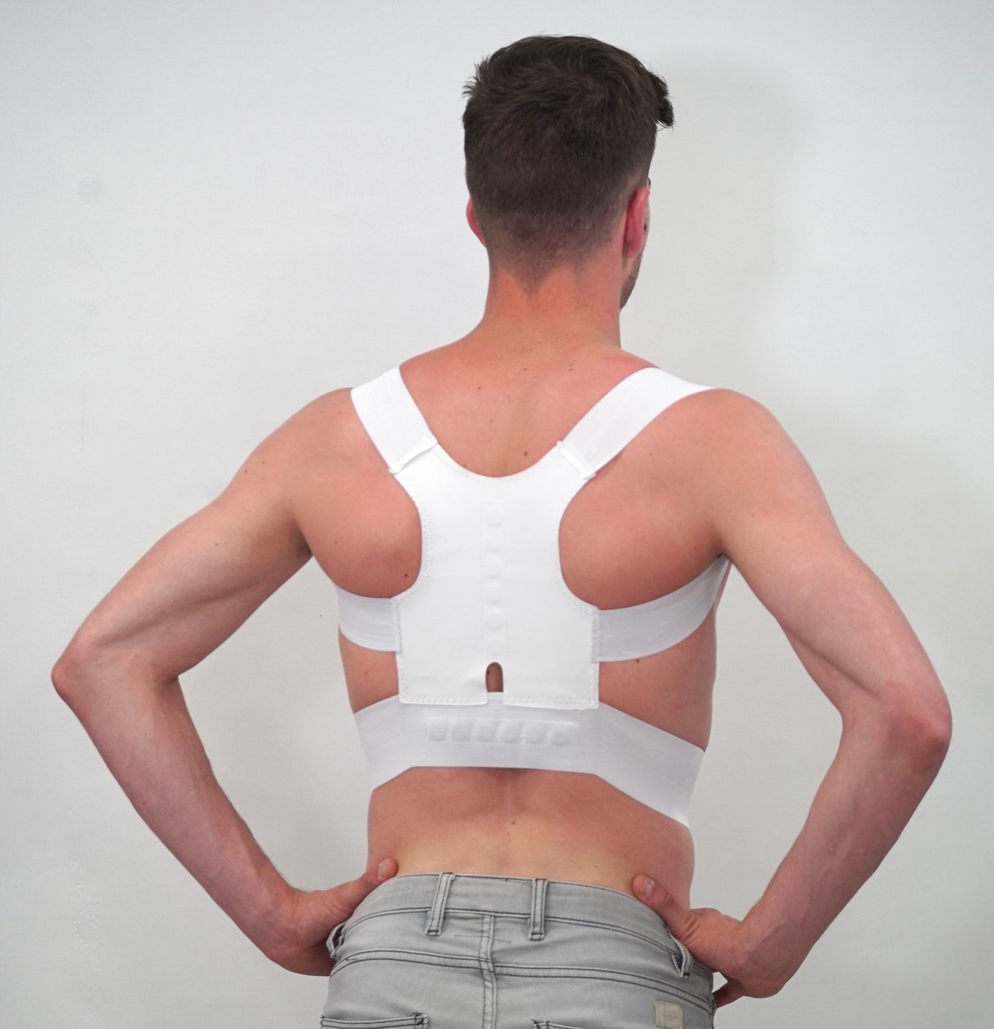 Wellys Magnetic Posture Corrector & Back Support - Men
