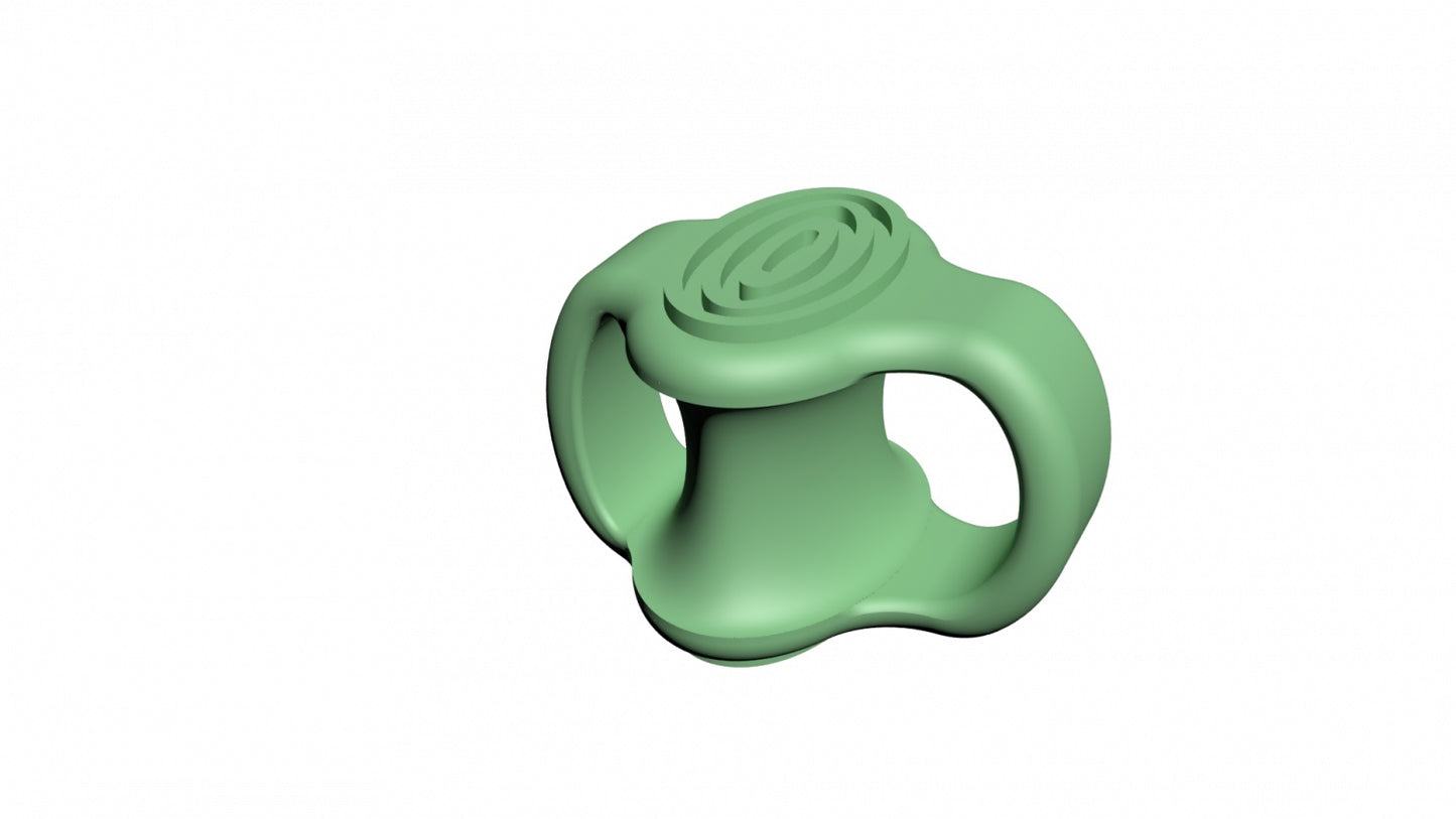 Wellys Toe separator with 2 loops 'Menthogel' (2pcs)